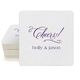 Elegant Cheers Square Coasters Image 1 of 6